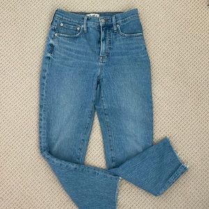 Madewell The Perfect Vintage Jean, fray ankle